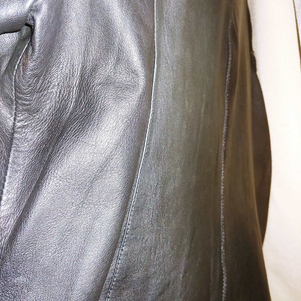 100% lamb skin leather jacket from Mexico